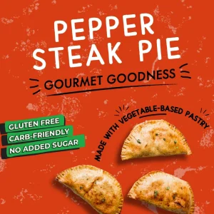 Trulygood Pepper Steak Pie