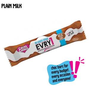 Caring Candies PLAIN MILK Evry1 Bar